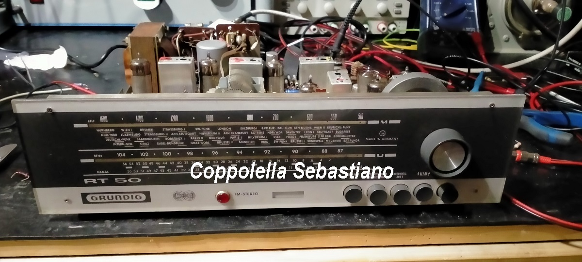 Riparazione sintonizzatore FM Grundig RT-50